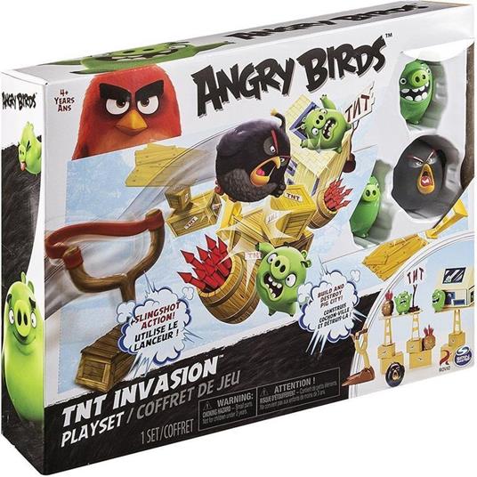 Playset Angry Birds. Attacco all'Isola Suina - 7