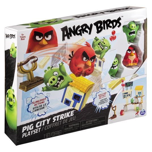 Playset Angry Birds. Attacco all'Isola Suina - 9