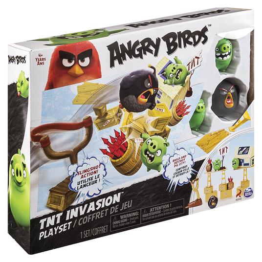 Playset Angry Birds. Attacco all'Isola Suina - 11