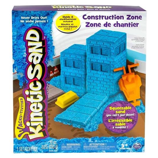 Kinetic Sand Construction. Kit Cantiere