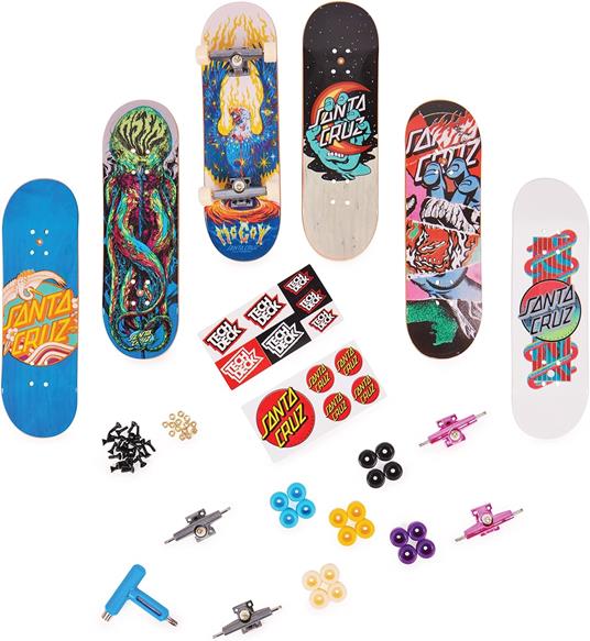 TECH DECK Bonus pack da 6 skate assortito - 4