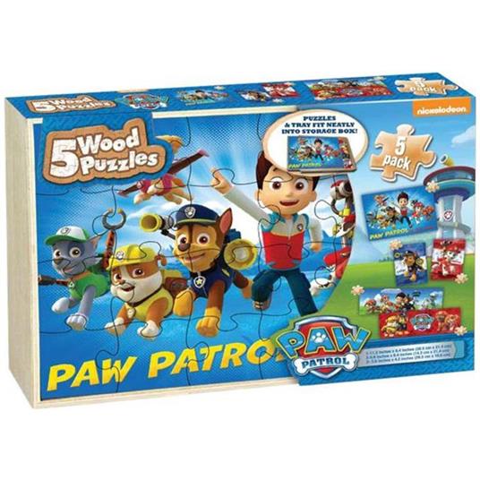 Puzzle In Legno Paw Patrol
