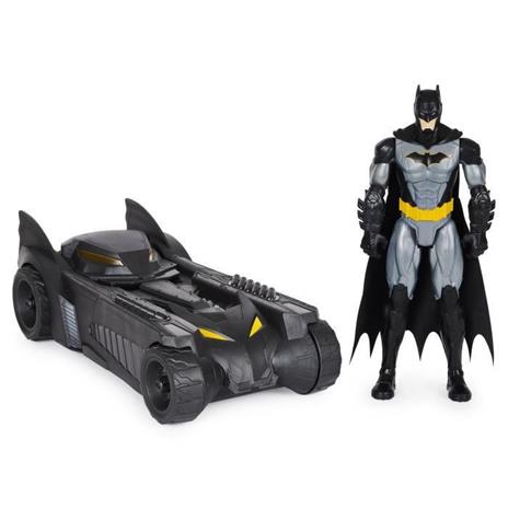 DC COMICS BATMAN BATMOBILE PACK + FIGURINA 30 CM Batman 6058417 Gioco per bambini