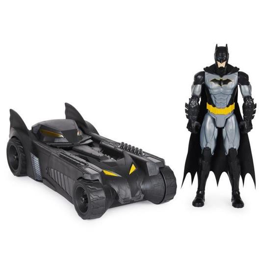 DC COMICS BATMAN BATMOBILE PACK + FIGURINA 30 CM Batman 6058417 Gioco per bambini
