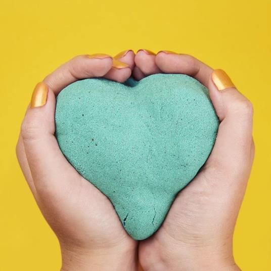 Kinetic Sand , sacchetto da 907 g di vera sabbia scintillante verde acqua scintillante da schiacciare, mescolare e modellare - 5