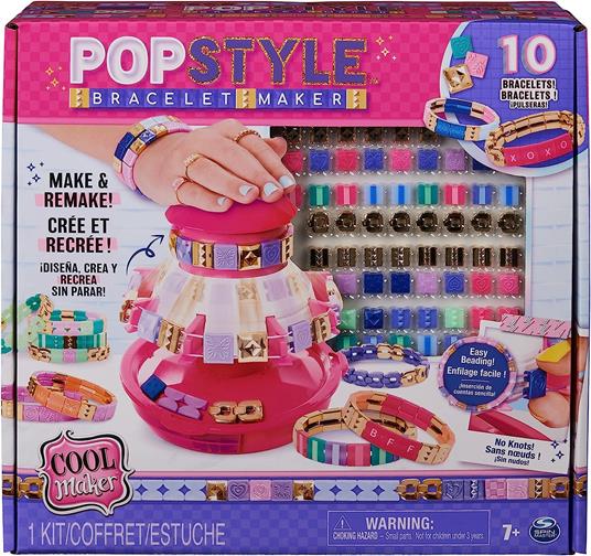 Cool Maker Pop Style Bracelet Maker Macchina Crea Braccialetti - 6067289