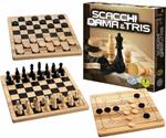 Editrice Giochi Dama, Scacchi & Tris In Legno