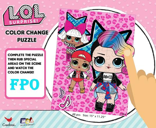 LOL Surprise! Puzzle Cambia Colore