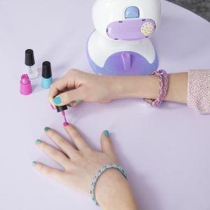 Cool Maker , Go Glam Macchina Decora Unghie per manicure e pedicure, con 5 decorazioni e ventolina, dagli 8 anni. 6054791 - 9