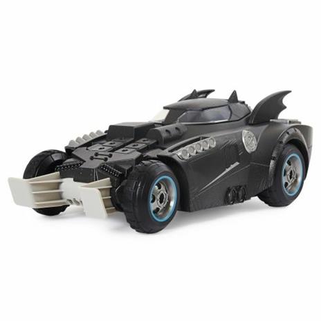 Batman Batmobile Radiocomandata Launch and Defend, con Personaggio da 10 cm, dai 4 Anni 6055747 - 3