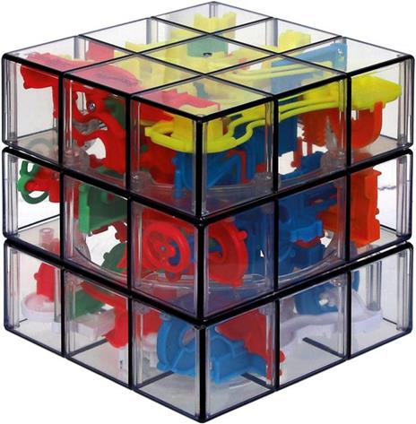 Spin Master Games Fusione Rubik's Perplexus 3 x 3, gioco di abilità con labirinto e complessi rompicapo, per adulti e bambini dagli 8 anni in su - 2