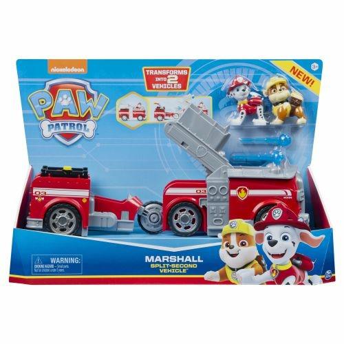 PAW Patrol Veicolo Split Second 2 in 1 , con Trasformazione e Personaggio, dai 3 Anni, 6055931 - 4