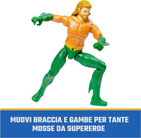 DC UNIVERSE Personaggio Aquaman in scala 30 cm - 4
