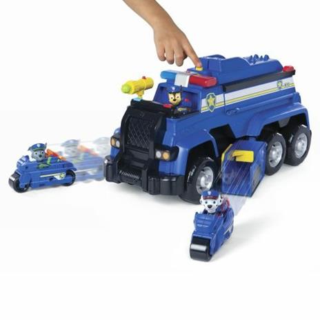 PAW Patrol Mega Camion della Polizia 5 in 1 di Chase, con Luci ed Effetti Sonori, dai 3 Anni, 6058329 - 4