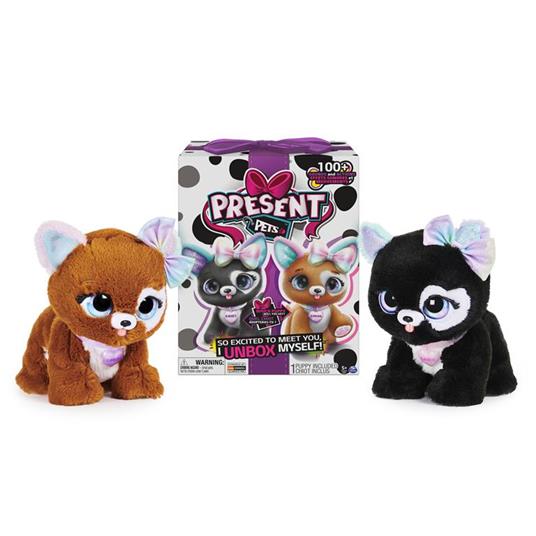 Present Pets Cucciolo Rainbow Glitter