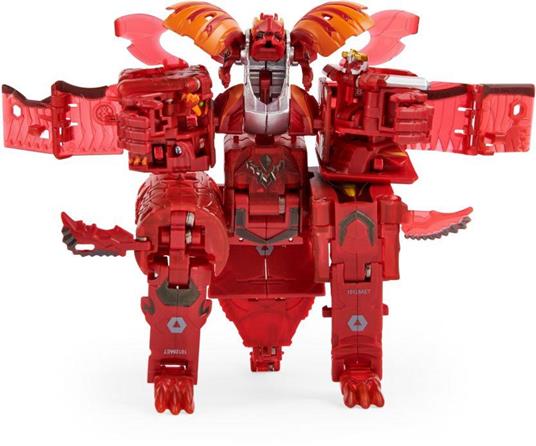 Bakugan GeoForge Dragonoid, 7 in 1, include Dragonoid True Metal esclusivo e 6 Geogan da collezione - 2