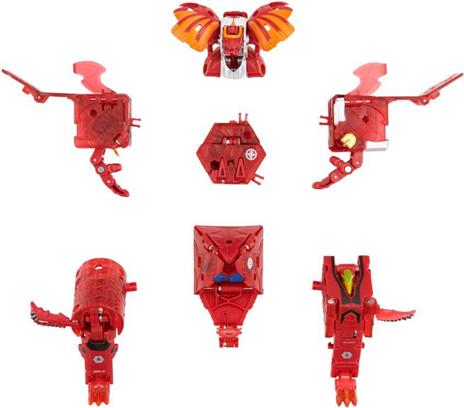 Bakugan GeoForge Dragonoid, 7 in 1, include Dragonoid True Metal esclusivo e 6 Geogan da collezione - 3
