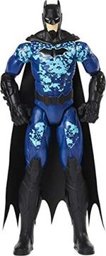 Batman, Personaggio Bat-Tech con Armatura Blu da 30 Cm, per Bambini dai 3 Anni in su