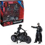 dc comics MOV VehiclewFigs WLMX The Set da Gioco con Personaggi Selina Kyle Bike, Accessori per Il Cinema di Batman, 6060832