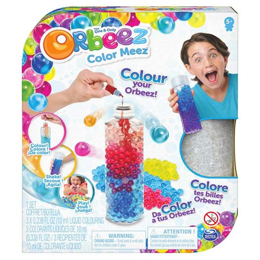 Orbeez Kit di attività Color Meez con 1.000 espansi da colorare e personalizzare