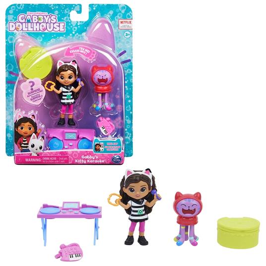 GABBY'S DOLLHOUSE Pack da 2 personaggi e accessori_Karaoke