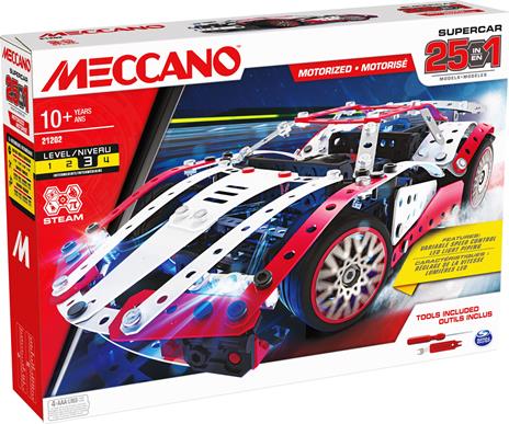 Meccano Multimodello Da 25 Super Car