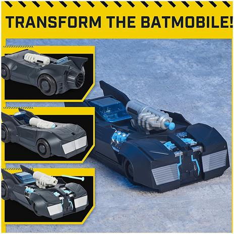 DC Comics Batman, Batmobile tecnologica da difesa, veicolo trasformabile con lanciamissili - 7