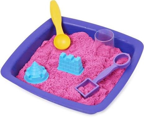 KINETIC SAND Playset Castello di Sabbia Shimmer Rosa - 3