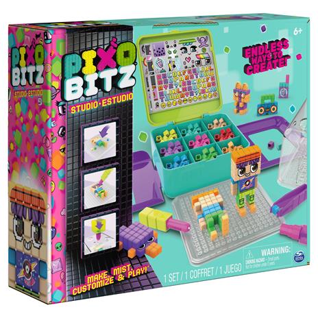 Spin Master Pixobitz Studio | Gioco creativo per bambini e bambine | 500 bitz idroadesivi | Decorazioni e accessori per creazioni in 3D | Giochi per bambini dai 6 anni in su - 4