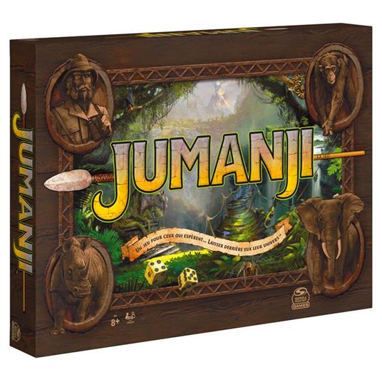 Spin Master Games Jumanji Il gioco, nuova edizione del classico gioco da tavolo di avventura per famiglie e bambini dagli 8 anni in su - 2