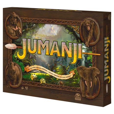 Spin Master Games Jumanji Il gioco, nuova edizione del classico gioco da tavolo di avventura per famiglie e bambini dagli 8 anni in su - 7