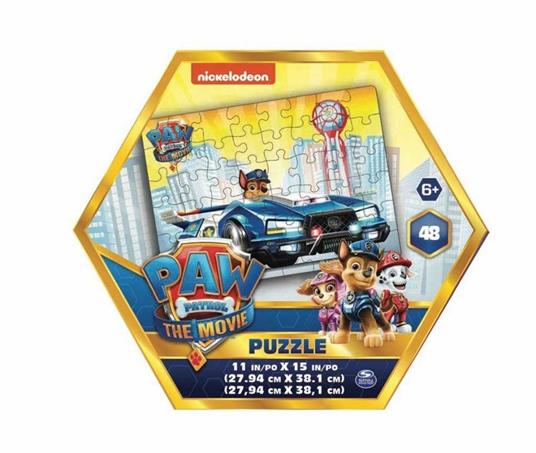 Paw Patrol The Movie Puzzle Sagomanto (assortito)