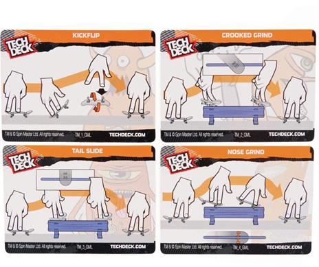 Tech Deck Blind Skateboards Versus Series, Confezione da 2 mini skate assortiti e un ostacolo - 3