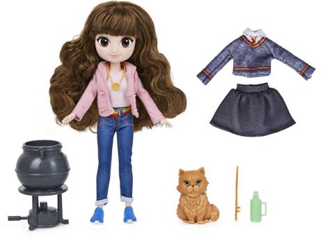 Wizarding World Set regalo bambola 20,3 cm Brilliant Hermione, con 5 accessori e 2 outfit - 2