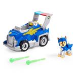 PAW Patrol Macchinina trasformabile con action figure da collezione di Chase Rescue Knights