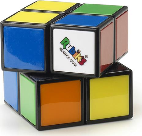 Rubik's Mini, classico abbinamento di colori 2x2, giocattolo rompicapo tascabile per allenare il cervello, 6063963 - 4