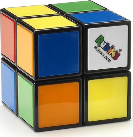 Rubik's Mini, classico abbinamento di colori 2x2, giocattolo rompicapo tascabile per allenare il cervello, 6063963 - 6
