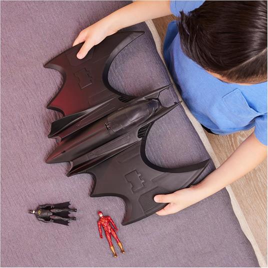 DC Comics playset Ultimate Batwing con personaggi The Flash Batman - 2