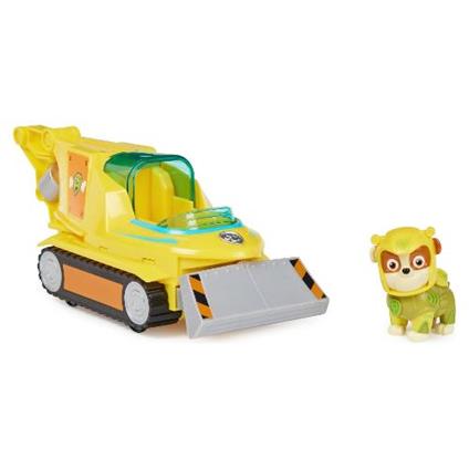 Rubble con Veicolo Aqua Pups PAW PATROL Giallo L. 24cm 6066158