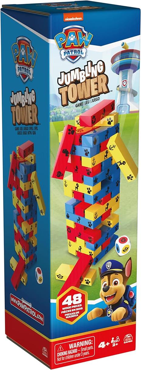 PAW PATROL Jumbling Torre in legno - 2