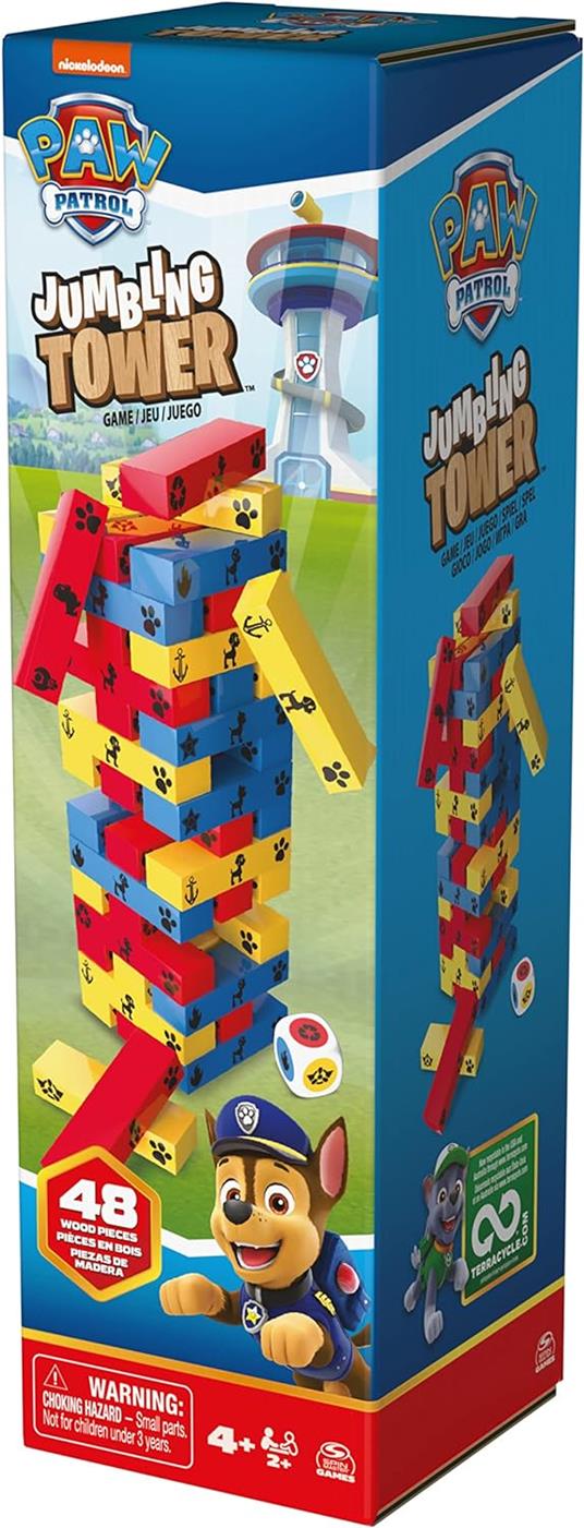 PAW PATROL Jumbling Torre in legno - 4