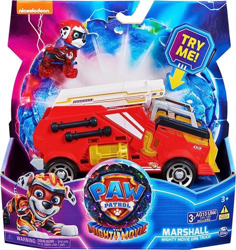 Paw Patrol Marshall Vehicle The Mighty Movie - 6067509 - 2
