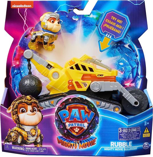 Paw Patrol Rubble Vehicle The Mighty Movie - 6067511 - 2