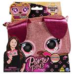 Purse pets, mini borsetta rosa con occhi arcobaleno che si illuminano, giocattoli per bambine dai 4 anni in su