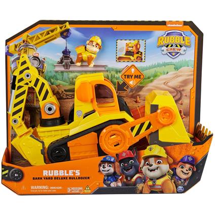 Rubble & Crew - Il bulldozer luci e suoni Deluxe di Rubble