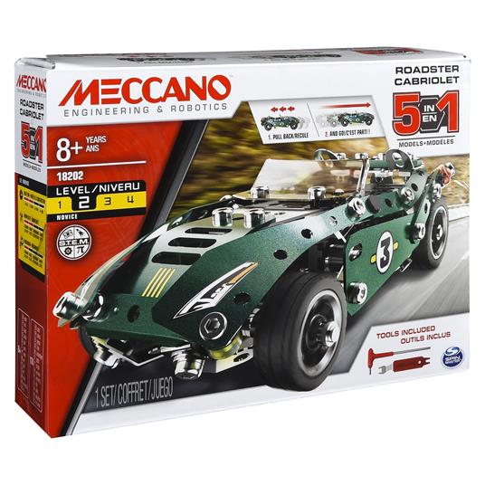 Meccano. Multi Modello Da 5. Macchina Da Corsa - 3