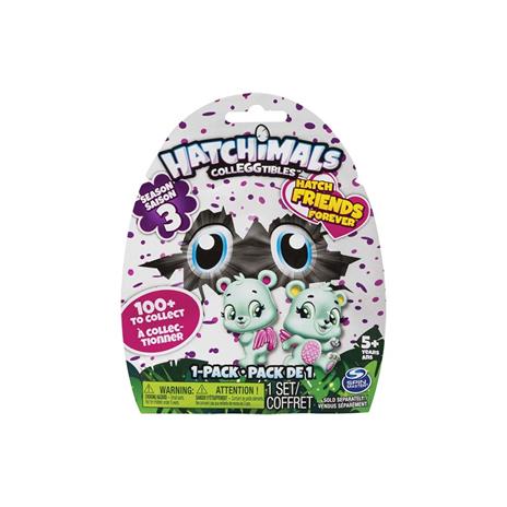 Hatchimals. Colleggtibles. Serie 3. Mystery 1-Pack. Uovo Con Uccellino 4 Cm Display 15 Pz