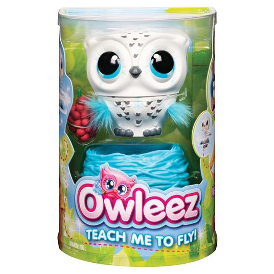Spin Master Owleez Snowy (white) giocattolo interattivo