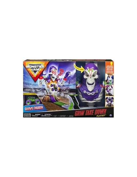 Monster Jam - Pista Grim Takedown con macchina inclusa