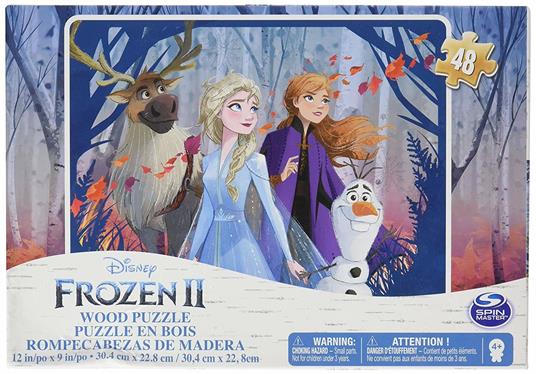 Spin Master 6053102 Frozen 2 Puzzle In Legno 48 Pz